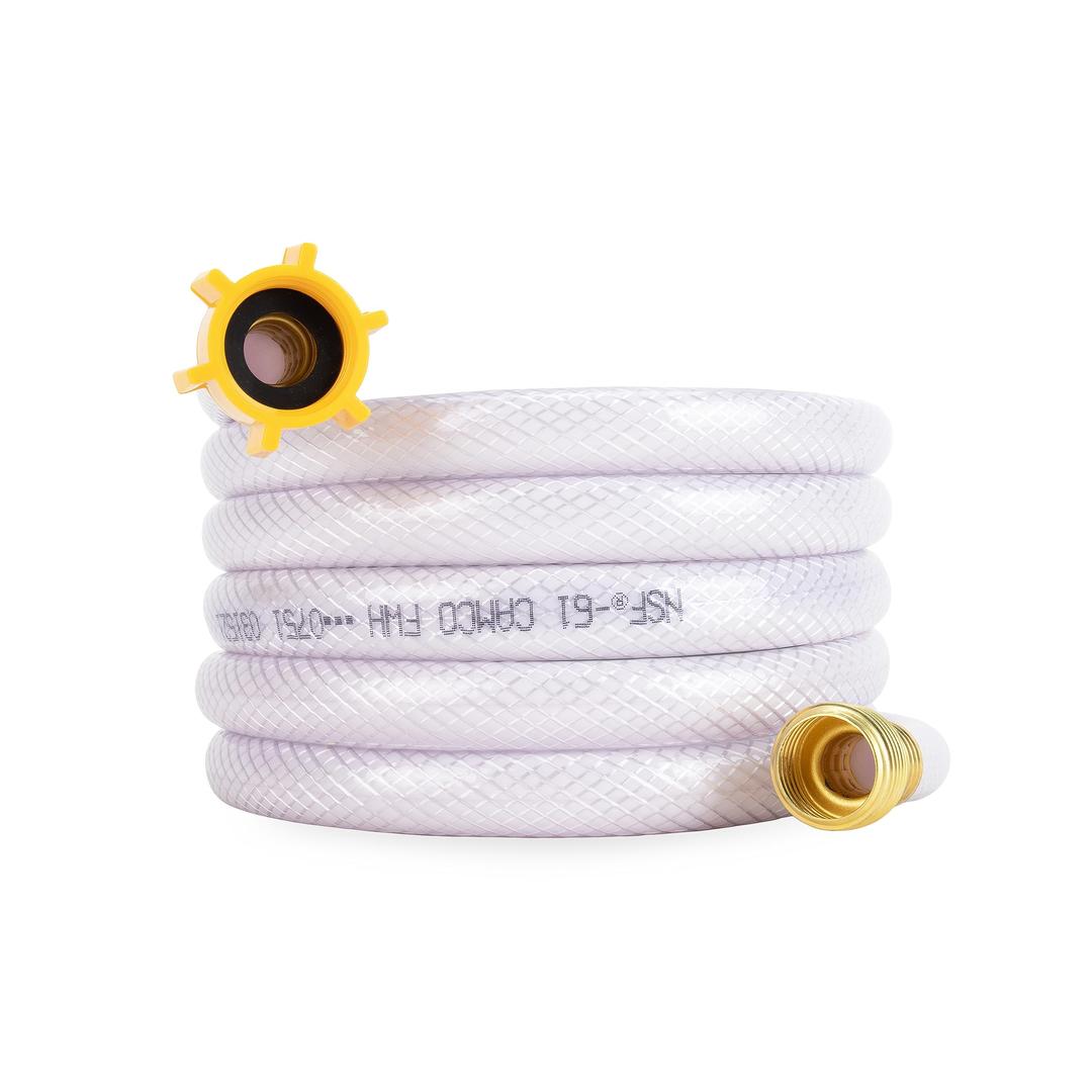 CAMCO 22743 TastePURE 10-Ft Water Hose - RV Drinking Water Hose Contains No Lead, No BPA & No Phthalate - Features Diamond-Hatch Reinforced PVC Design - 1/2 INCHInside Diameter, Made in the USA - The Twister Group Tools product