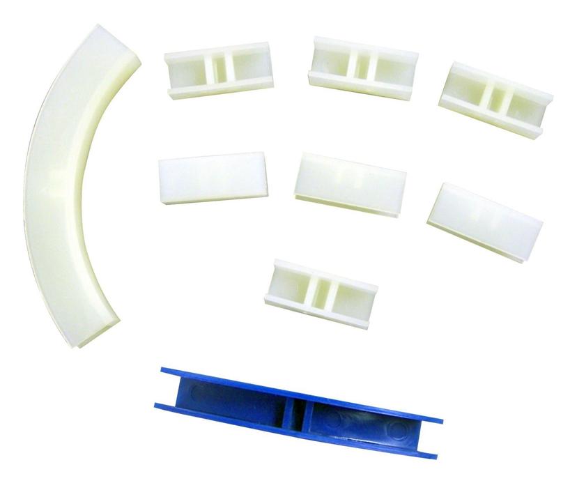 CROWN AUTO 15866 Shift Fork Insert Kit Transfer Case, Blue, White