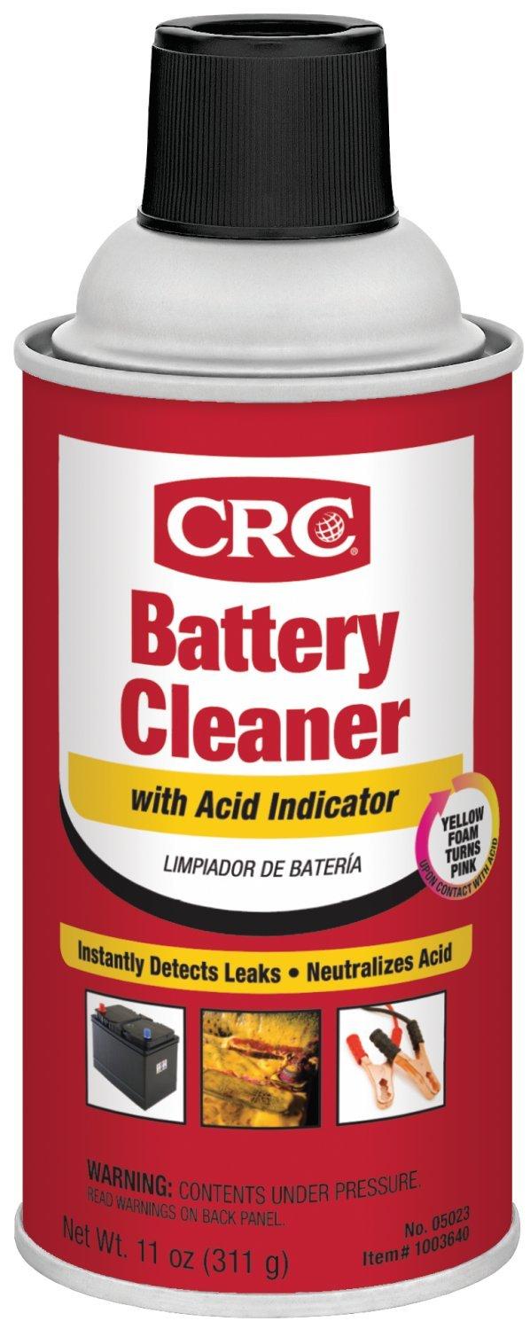 CRC 05023 Battery Cleaner with Acid Indicator - 11 Wt Oz. - High quality product image showing CRC 05023 Battery Cleaner with Acid Indicator - 11 Wt Oz. details and features