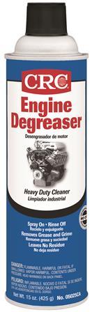 CRC 05025CA Engine Degreaser, 15-oz.