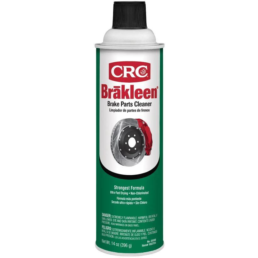 CRC 05088 BRAKLEEN NONCLOR 15 OZ., Single; 14 Ounce Aerosol Can; Non-Chlorinated; Use To Remove Brake Fluid/ Grease/ Oil And Other Contaminants From Brake Linings/ Pads; High-Strength Formula - High quality product image showing CRC 05088 BRAKLEEN NONCLOR 15 OZ., Single; 14 Ounce Aerosol Can; Non-Chlorinated; Use To Remove Brake Fluid/ Grease/ Oil And Other Contaminants From Brake Linings/ Pads; High-Strength Formula details and features