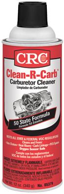 CRC 05379 Clean-R-Carb Carburetor Cleaner, 12-oz. - The Twister Group Tools product