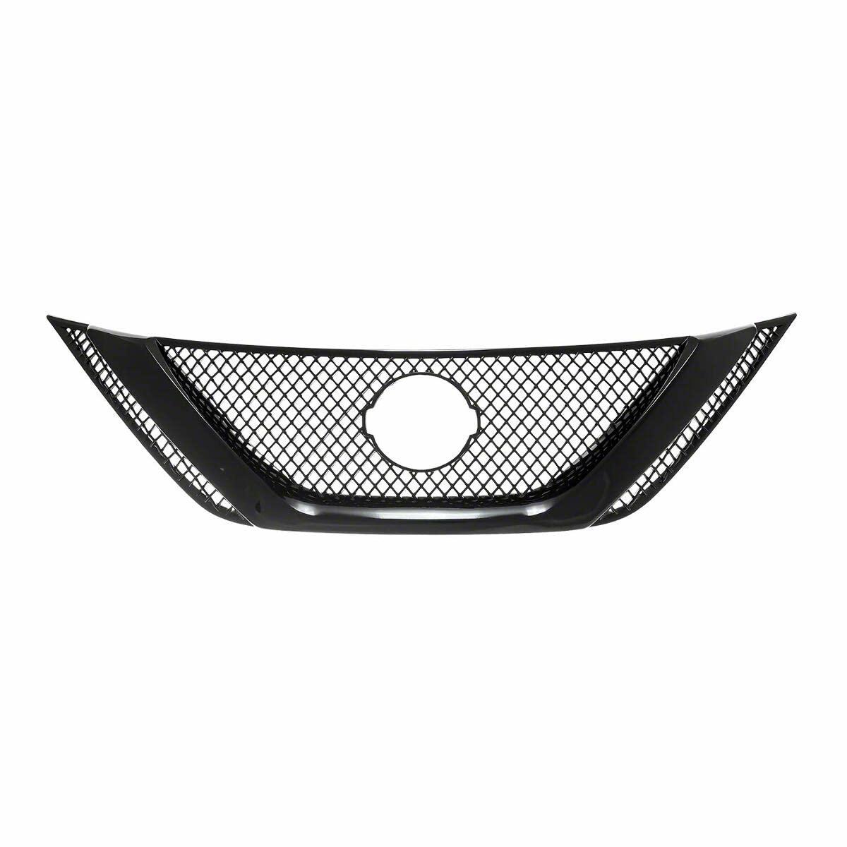 COAST TO COAST ABS6466B Gloss Black Grille Overlay, Compatible with Nissan Sentra 2016-2019 - High quality product image showing COAST TO COAST ABS6466B Gloss Black Grille Overlay, Compatible with Nissan Sentra 2016-2019 details and features