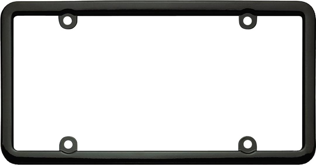 CRUISER 20050 Classic Lite License Plate Frame, Black,1 frame - The Twister Group Tools product