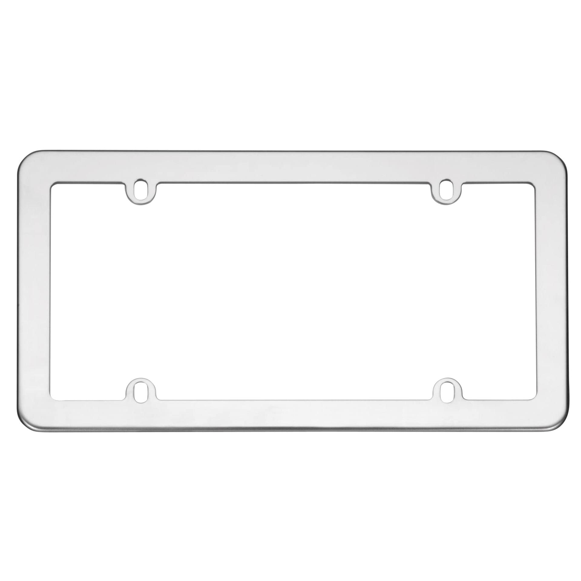 CRUISER 21110 Stainless License Plate Frame, Stainless Steel - High quality product image showing CRUISER 21110 Stainless License Plate Frame, Stainless Steel details and features