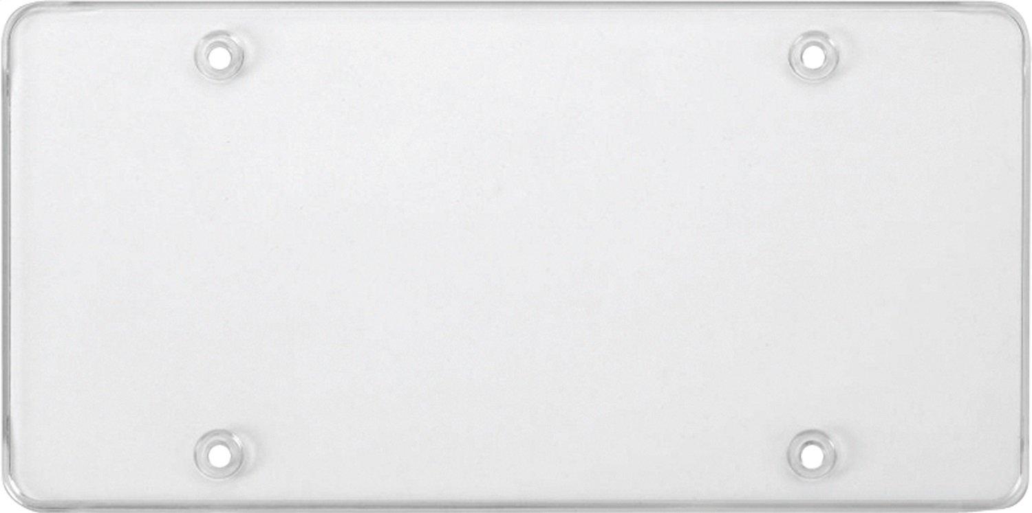 CRUISER 76100 Tuf Flat Shield License Plate Frame, Clear - High quality product image showing CRUISER 76100 Tuf Flat Shield License Plate Frame, Clear details and features