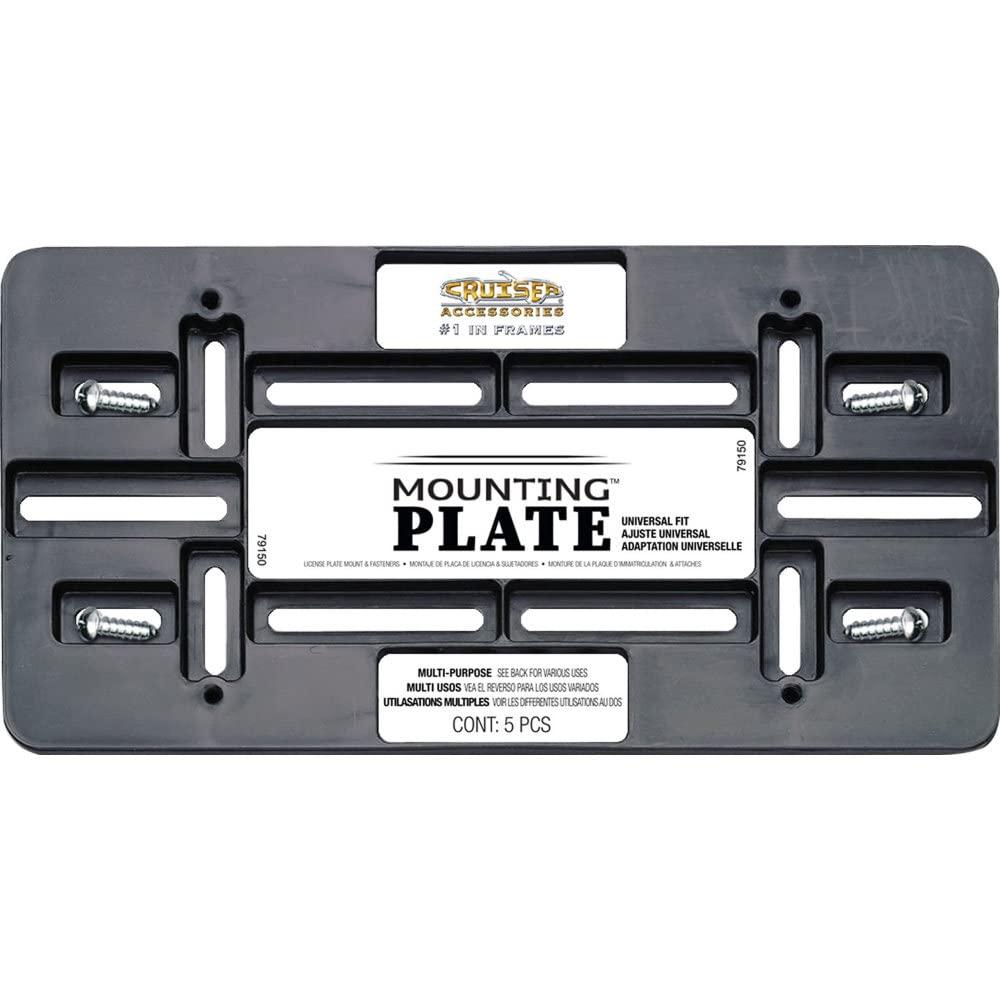 CRUISER 79150 Mounting Plate, Black, 1 mount - High quality product image showing CRUISER 79150 Mounting Plate, Black, 1 mount details and features