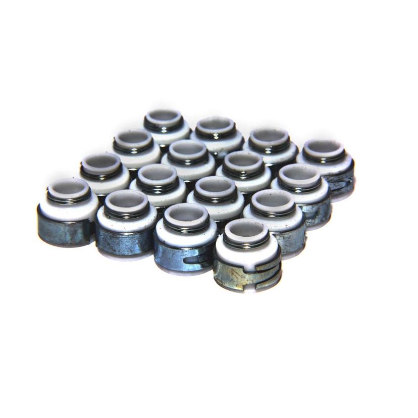 COMP CAMS 503-16 Set of 16 PTFE Valve Seals for .530 INCH Guide Size, 11/32 INCH Valve Stem
