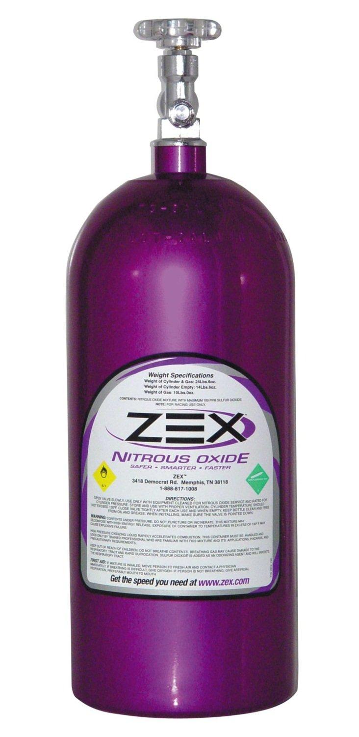 COMP CAMS 82000 Zex Purple 10 lb Nitrous Oxide Bottle
