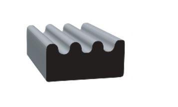 CLEAN SEAL 113H2-50 0.375 X .188 ribbed Epdm W/h2 Blk - High quality product image showing CLEAN SEAL 113H2-50 0.375 X .188 ribbed Epdm W/h2 Blk details and features