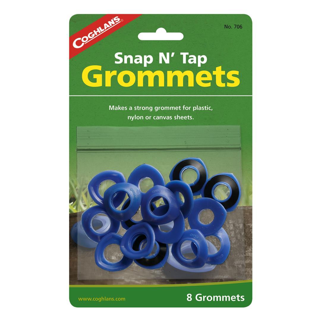 COGHLANS 706 Snap -N- Tap Plastic Grommets 8 Count - High quality product image showing COGHLANS 706 Snap -N- Tap Plastic Grommets 8 Count details and features