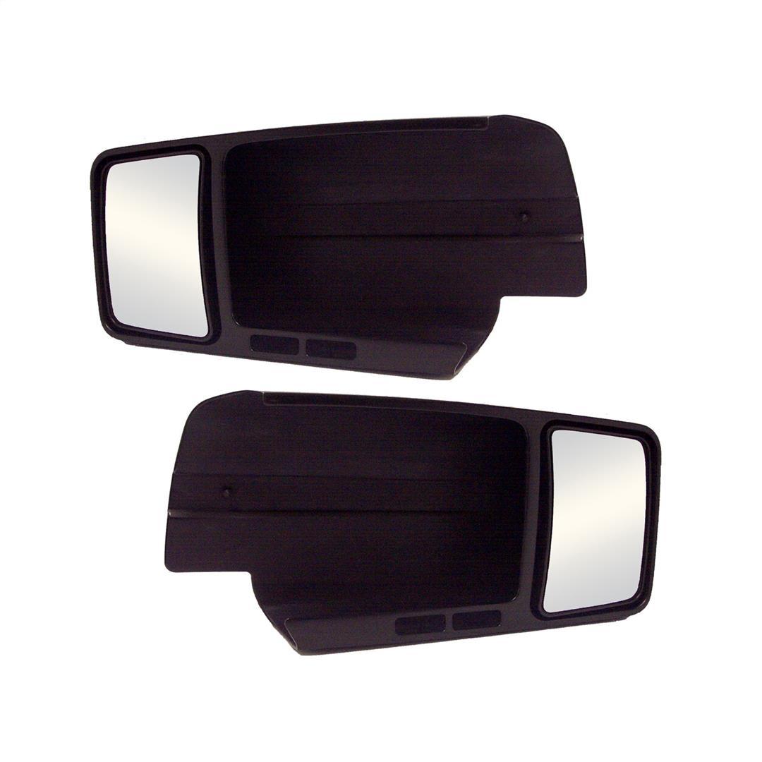 CIPA 11800 Custom Towing Mirror - Ford, Pair, black & silver, 18 inch - The Twister Group Tools product