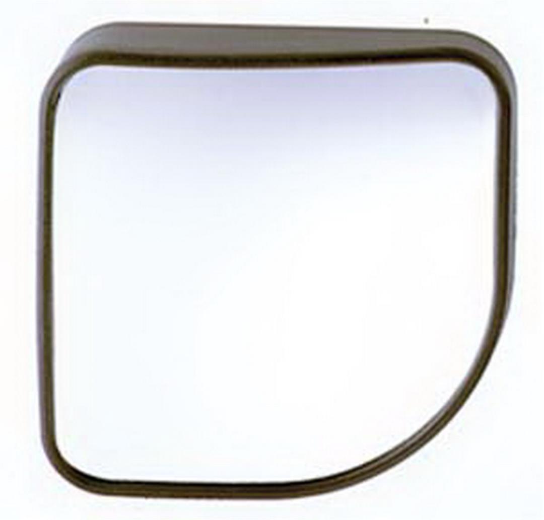 CIPA 49404 Corner Wedge 2 INCH X 2 INCH Stick-On Convex HotSpot Mirror - High quality product image showing CIPA 49404 Corner Wedge 2 INCH X 2 INCH Stick-On Convex HotSpot Mirror details and features