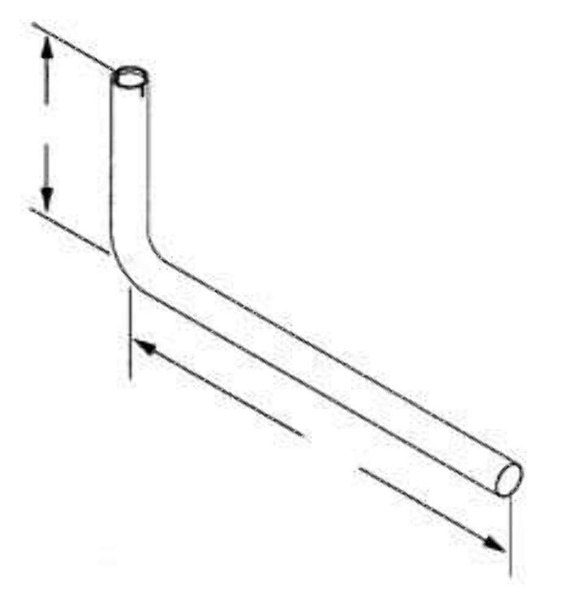 CUMMINS 155-3481-01 Onan Exhaust Tailpipe