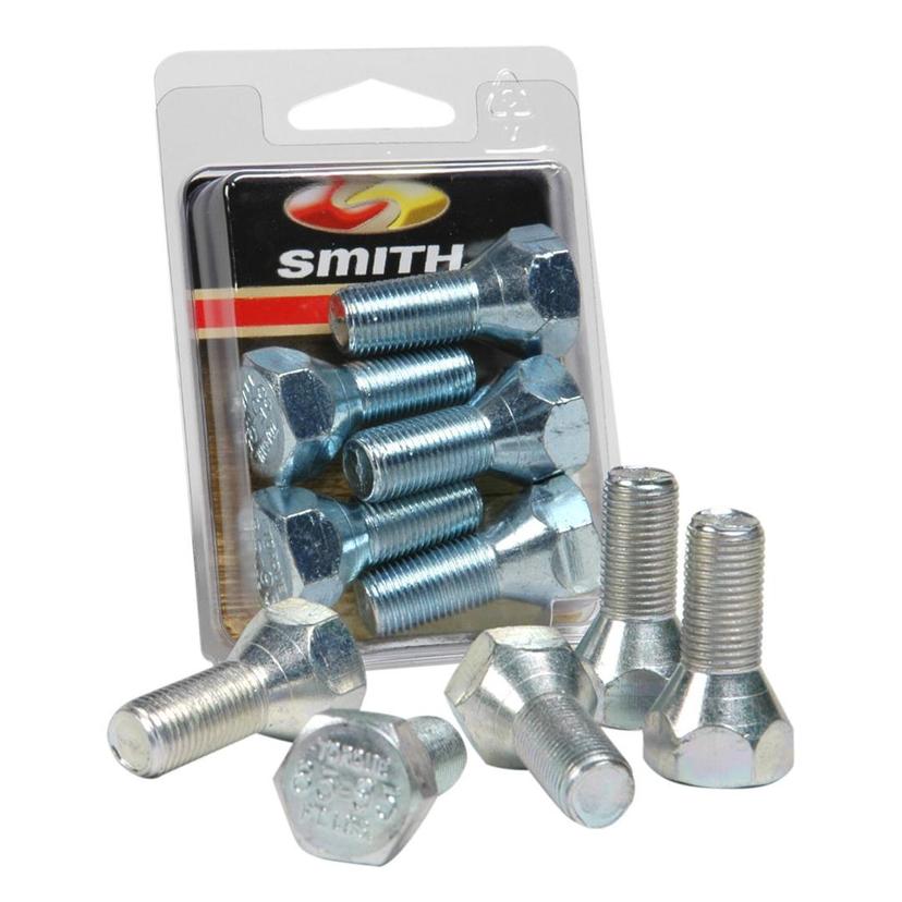 C.E. SMITH 11062A Package Wheel Bolts 1/2 - 20 x 1-5/8 - 5 Pieces - Zinc