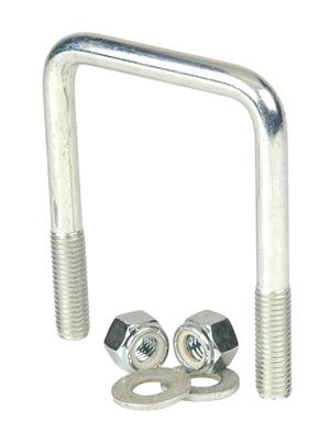 C.E. SMITH 15274A Company INC M PKG U-Bolt 1/2X3-1/8X4-1/4, Silver - The Twister Group Tools product