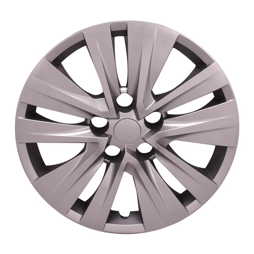 COAST TO COAST 54616S Snap On Silver Wheel Cover Accessories Fit 2021-2022 Nissan Sentra S Model