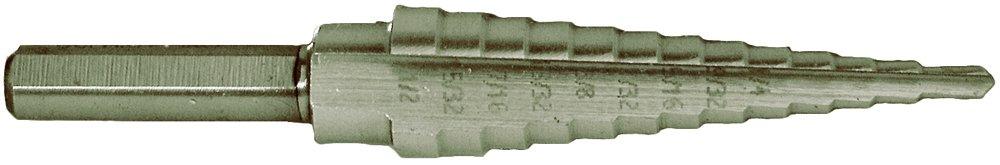 CENTURY 27200 Drill Bit; Step Bit For Use With Metal/ Plastic/ Wood Up To 1/8 Inch Thick; 13 Steps From 1/8 Inch To 1/2 Inch; Zirconium; Steel; Set of 2 - High quality product image showing CENTURY 27200 Drill Bit; Step Bit For Use With Metal/ Plastic/ Wood Up To 1/8 Inch Thick; 13 Steps From 1/8 Inch To 1/2 Inch; Zirconium; Steel; Set of 2 details and features