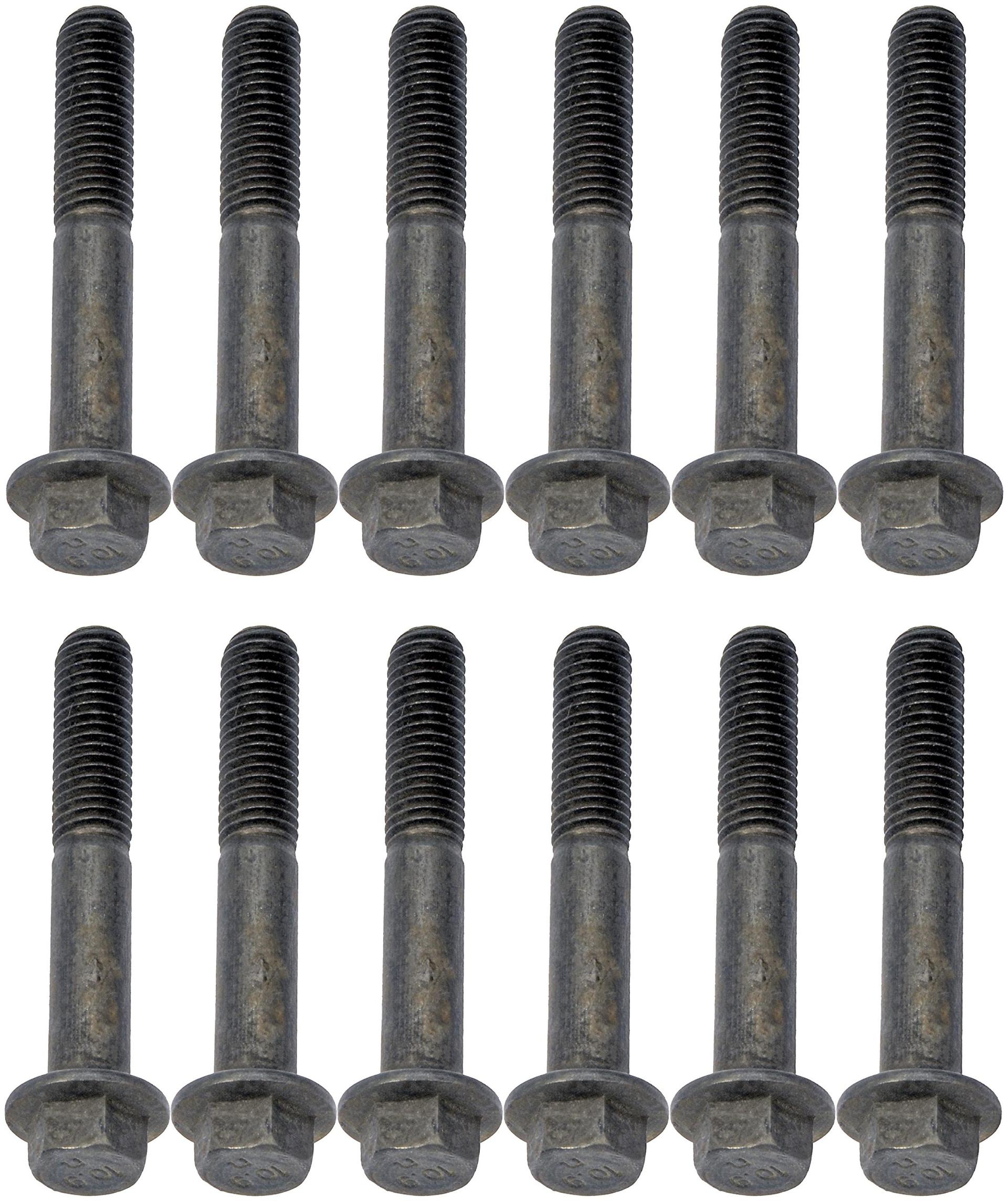 DORMAN 03417B Install kit for mounting exhaust manifold to engine includes 12 -10X1.50mm bolts Compatible with Select Dodge / Ram Models - High quality product image showing DORMAN 03417B Install kit for mounting exhaust manifold to engine includes 12 -10X1.50mm bolts Compatible with Select Dodge / Ram Models details and features
