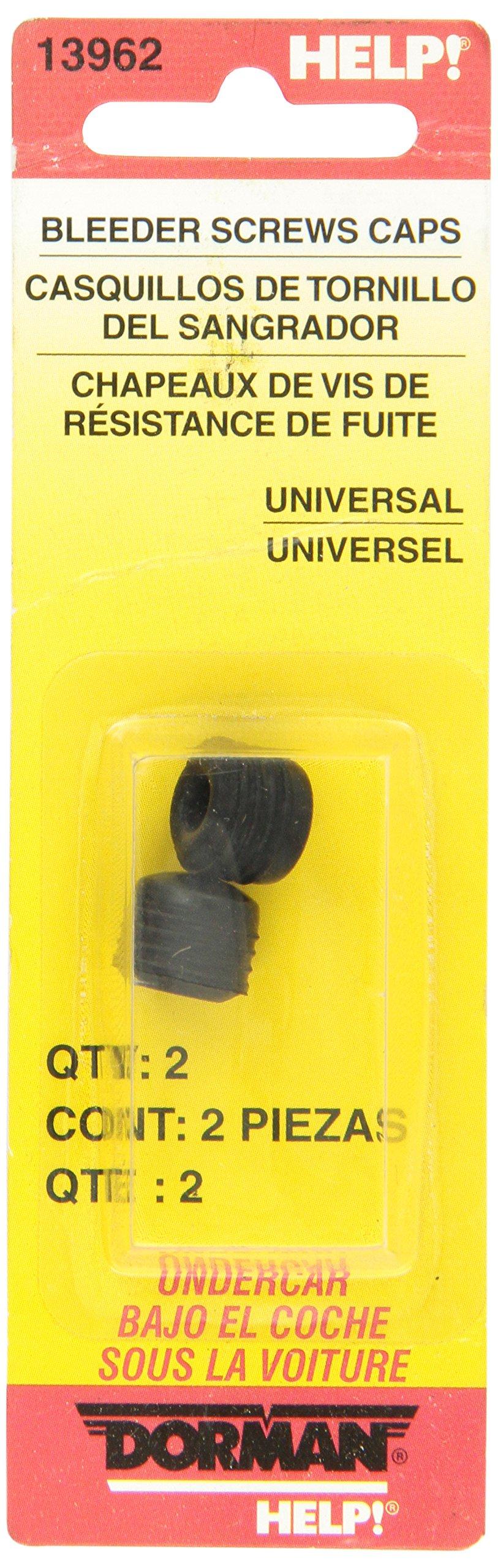 DORMAN 13962 Help! Brake Bleeder Caps - High quality product image showing DORMAN 13962 Help! Brake Bleeder Caps details and features
