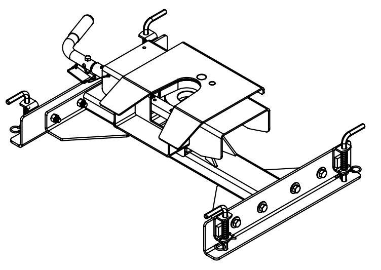 DEMCO 5993 Flat Deck Slider Rail Assembly - High quality product image showing DEMCO 5993 Flat Deck Slider Rail Assembly details and features