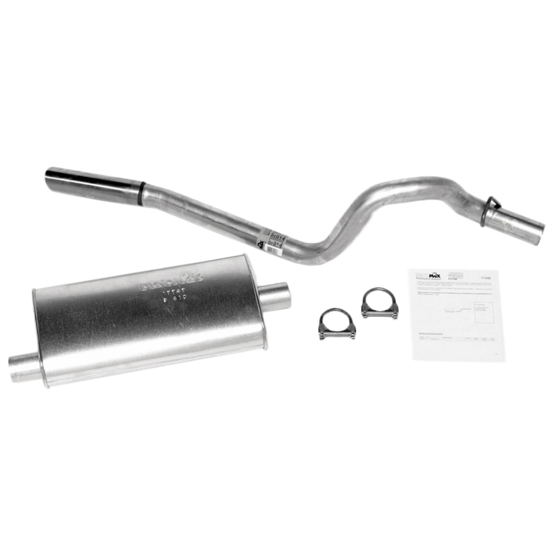 DYNOMAX 17340 Super Turbo Exhaust System Kit for Jeep Cherokee - High quality product image showing DYNOMAX 17340 Super Turbo Exhaust System Kit for Jeep Cherokee details and features