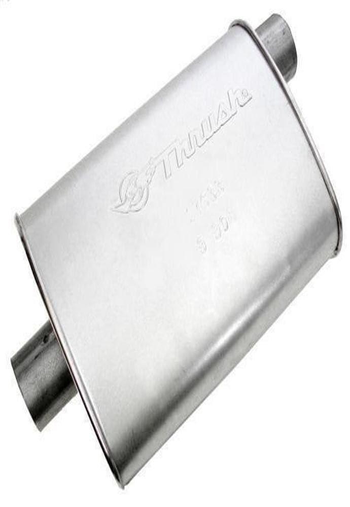 DYNOMAX 17633 Muffler Mellow Performance Tone Inlet 2.5 Pipe Connection Offset Outlet 2.5 Center - The Twister Group Tools product