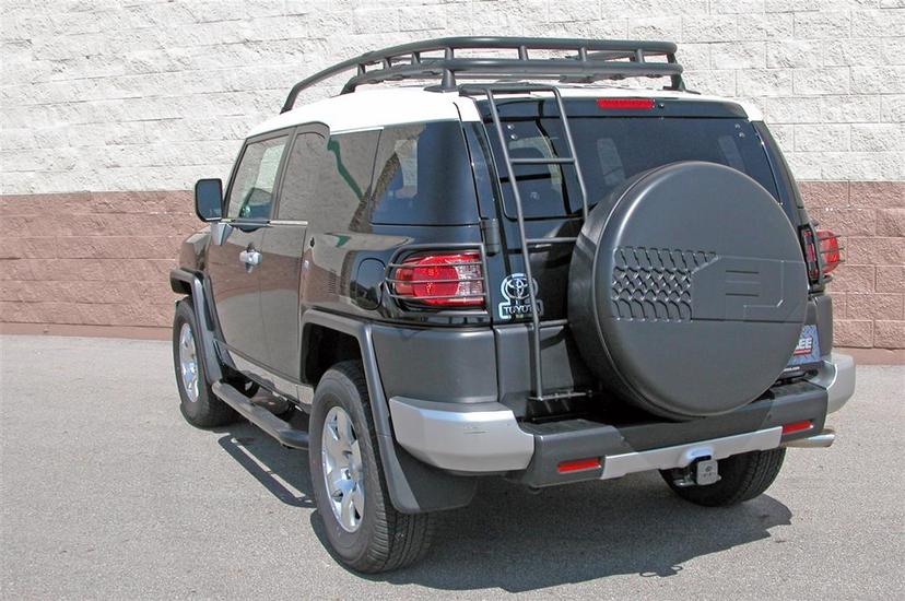 DEE ZEE 760611 DZUltraBlack FJ Cruiser Mounted Ladder