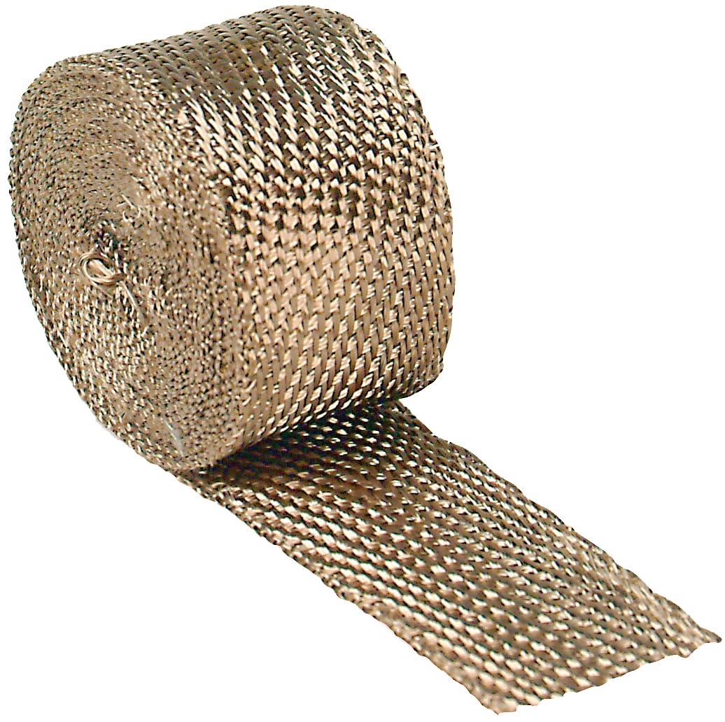 DESIGN ENG 10129 0Titanium 2 INCH x 15FT Exhaust Heat Wrap with LR Technology - High quality product image showing DESIGN ENG 10129 0Titanium 2 INCH x 15FT Exhaust Heat Wrap with LR Technology details and features