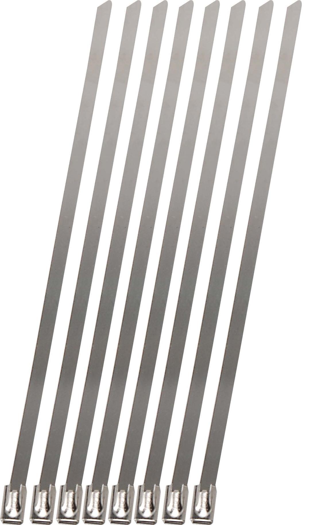 DESIGN ENG 10201 08-Inch Locking Ties, 8 Pack, Silver - The Twister Group Tools product