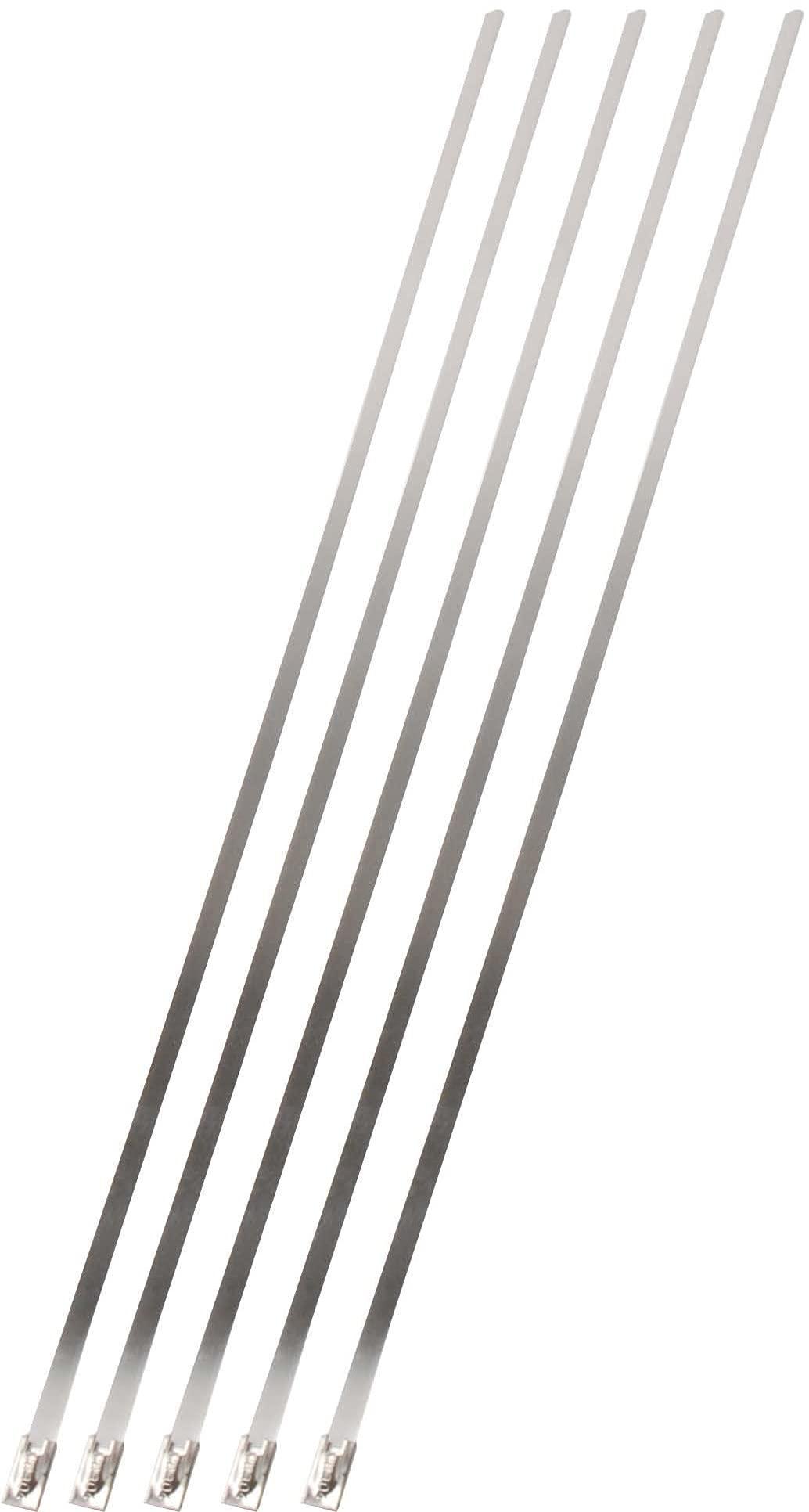 DESIGN ENG 10202 014 INCH Stainless Steel Locking Ties (Pack of 5) - The Twister Group Tools product