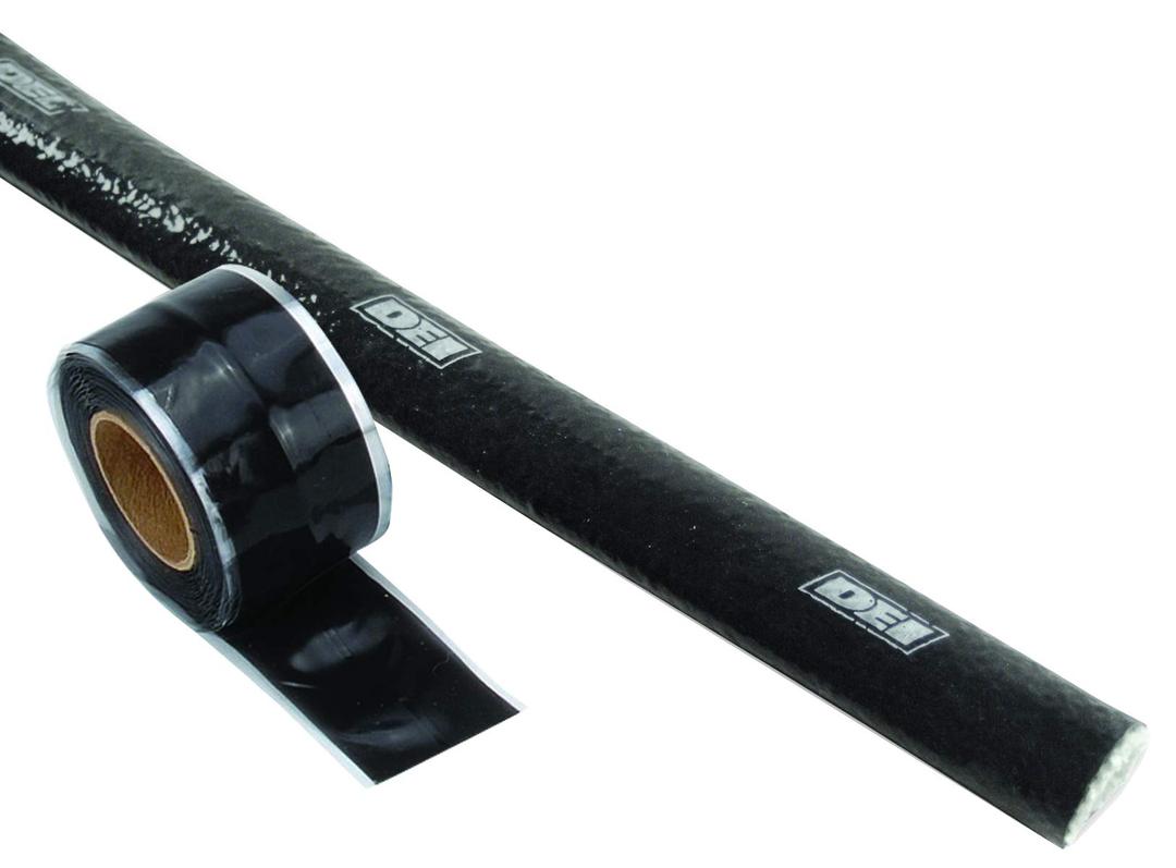 DESIGN ENG 10470 0Fire Sleeve and Tape Kit 3/8 INCH I.D. x 3ft Heat Protection for Wires, Hoses, etc. - The Twister Group Tools product