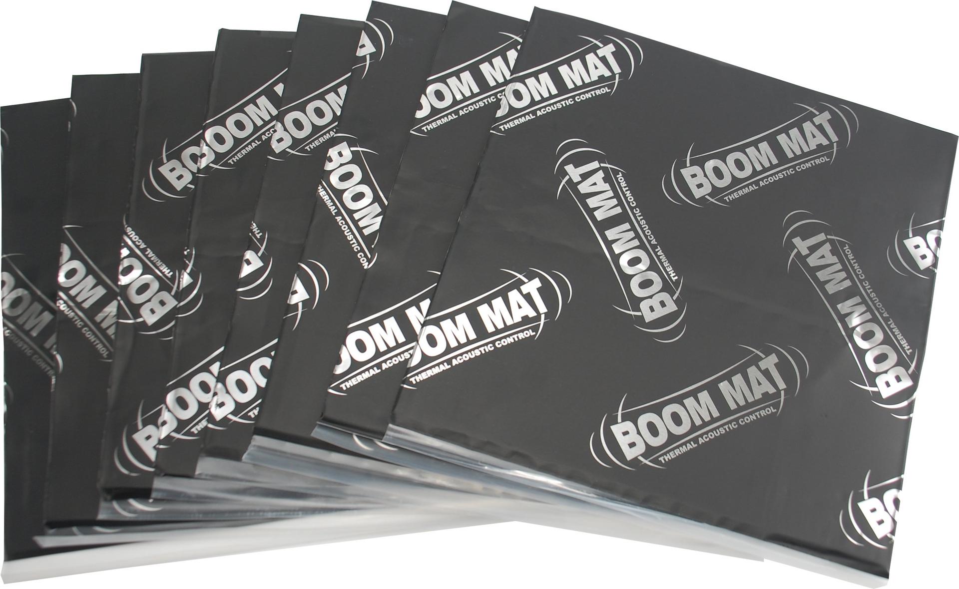 DESIGN ENG 50204 0Boom Mat Sound 2mm Damping Material with Adhesive Backing, 12 INCH x 12.5 INCH (Pack of 8) - High quality product image showing DESIGN ENG 50204 0Boom Mat Sound 2mm Damping Material with Adhesive Backing, 12 INCH x 12.5 INCH (Pack of 8) details and features