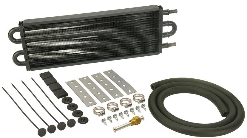 DERALE 13102 Series 7000 Transmission Oil Cooler, Black
