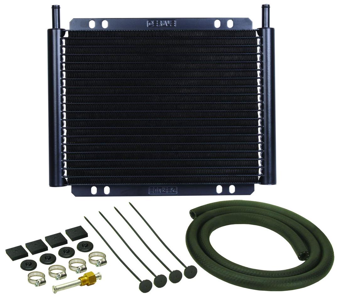 DERALE 13503 Series 8000 Plate and Fin Transmission Oil Cooler, Black - The Twister Group Tools product