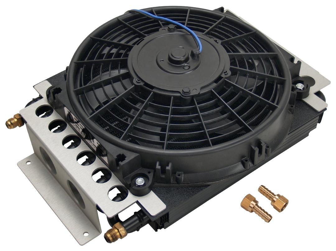 DERALE 13700 Electra-Cool Remote Cooler,Black - The Twister Group product