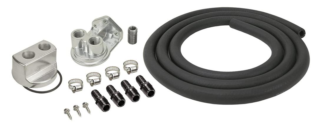 DERALE 15715 Engine Oil Filter Relocation Kit, Black - The Twister Group Tools product