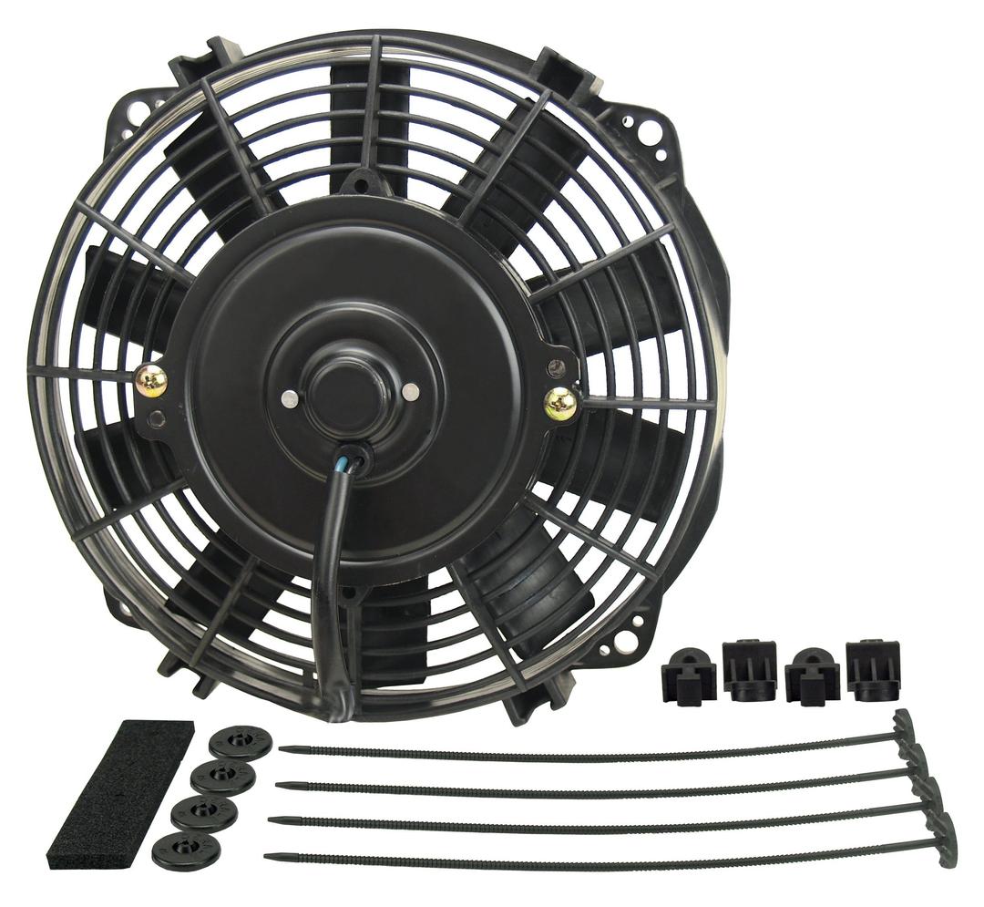 DERALE 16908 8 INCH Dyno-Cool High Performance Electric Fan, Black - The Twister Group Tools product