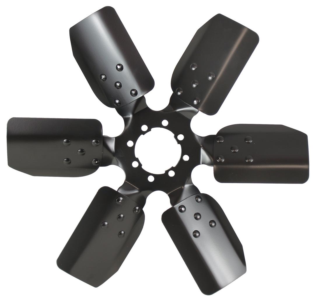 DERALE 17117 Heavy Duty Fan Blade Series 1000 17 INCH Steel Clutch Fan Standard Rotation, Black - The Twister Group Tools product