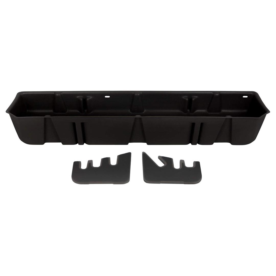 DU-HA 20110 Under Seat Storage fits 2015-2024 Ford F150 SuperCrew & 2017-2024 Ford F250 F350 F450 F550 Super Duty Crew Cab | Black Heavy-Duty Back Seat Organizer - The Twister Group Tools product