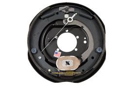 DEXTER 023-465-00 12X2 ELEC. BACK PLATE ASS, Dexter 12 Inch Diameter x 2 Inch Width; Nev-R-Adjust; Electric Brake System; Drum Brake Type; 7000 Pound Axle; Right Side; With Brake 023-465-00/ Instruction Sheet 059-726-00 - The Twister Group Tools product