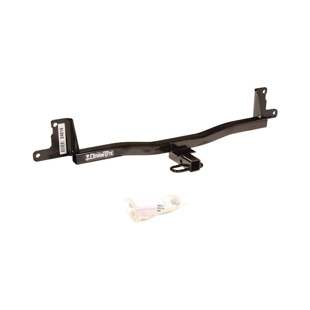 DRAW-TITE 24819 Class 1 Trailer Hitch, 1.25 Inch Receiver, Black, Compatible with 2007-2011 Toyota Yaris - High quality product image showing DRAW-TITE 24819 Class 1 Trailer Hitch, 1.25 Inch Receiver, Black, Compatible with 2007-2011 Toyota Yaris details and features