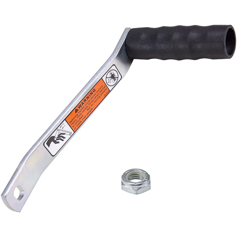 DUTTON 70304 WINCH HANDLE #6307, Replacement For Dutton Lainson Model DL600A/ DL900A/ DL1100A/ DL1300A/ WG1500 And WG2000 Winch; 7 Inch Length; Zinc Plated; With 1/2 Inch Hex Lock Nut; Ergonomic Handle Grip - High quality product image showing DUTTON 70304 WINCH HANDLE #6307, Replacement For Dutton Lainson Model DL600A/ DL900A/ DL1100A/ DL1300A/ WG1500 And WG2000 Winch; 7 Inch Length; Zinc Plated; With 1/2 Inch Hex Lock Nut; Ergonomic Handle Grip details and features