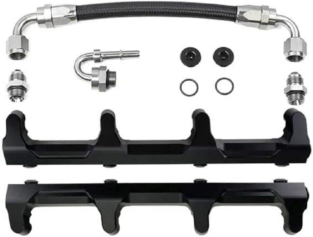 DW 7-205 Chevrolet LSA/LS9 Fuel Rails with Crossover - High quality product image showing DW 7-205 Chevrolet LSA/LS9 Fuel Rails with Crossover details and features