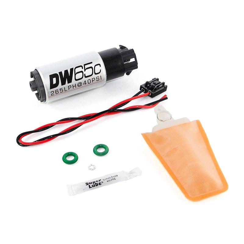 DW 9-652-1006 Compact Fuel Pump (265lph with Clip 1006 Install Kit)