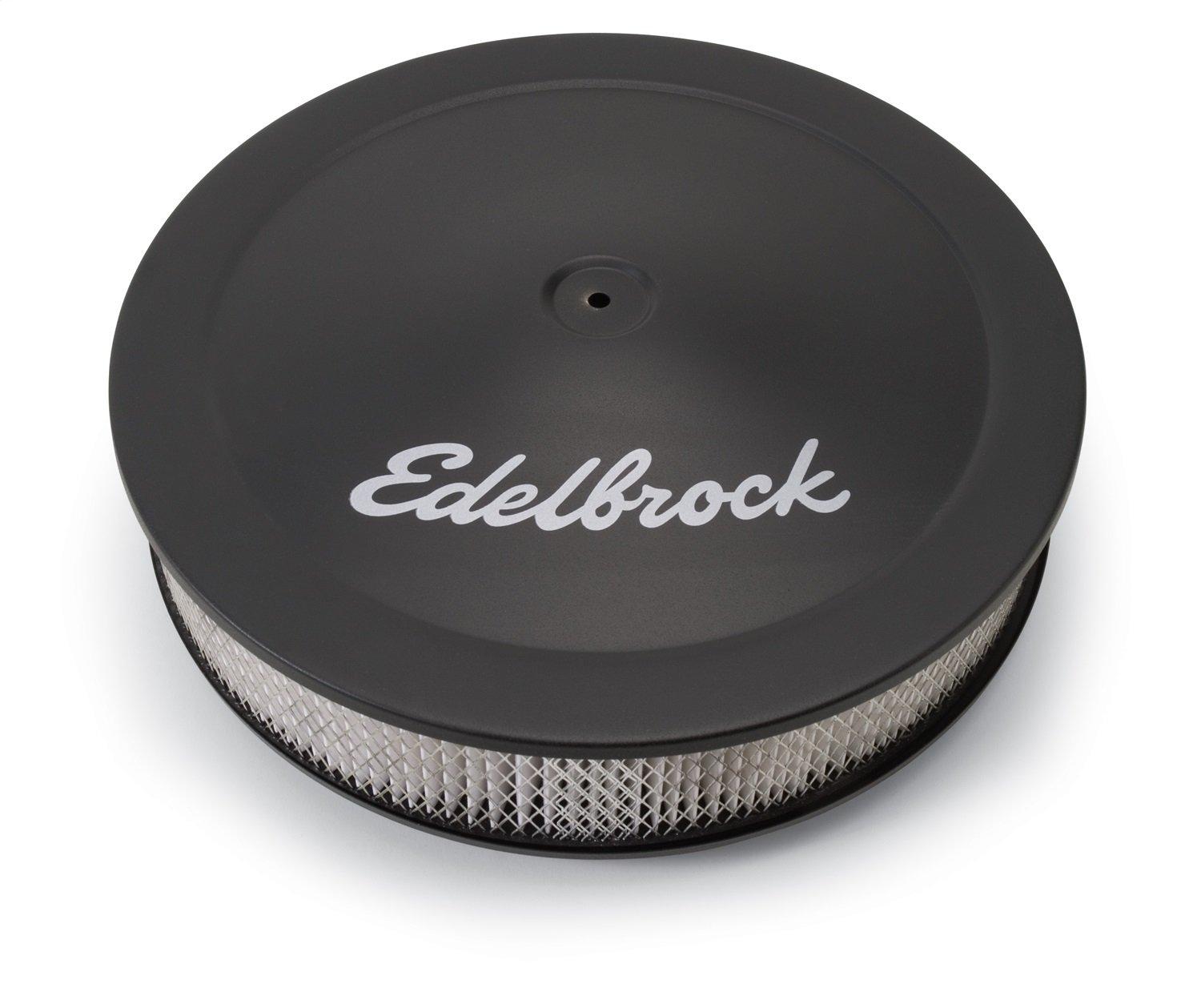 EDELBROCK 1223 Pro-Flo Black Finish 3 INCH Round Air Filter Element with 14 INCH Diameter - High quality product image showing EDELBROCK 1223 Pro-Flo Black Finish 3 INCH Round Air Filter Element with 14 INCH Diameter details and features