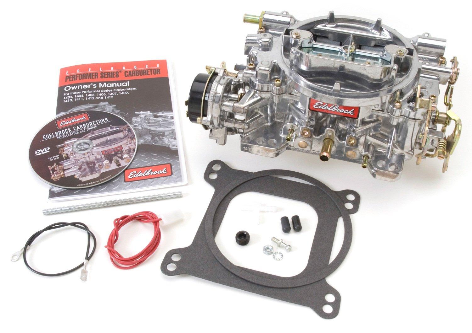 EDELBROCK 1403 Performer Carburetor - High quality product image showing EDELBROCK 1403 Performer Carburetor details and features
