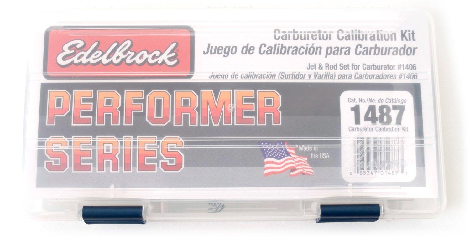 EDELBROCK 1487 Performer Series Carburetor Calibration Kit - High quality product image showing EDELBROCK 1487 Performer Series Carburetor Calibration Kit details and features