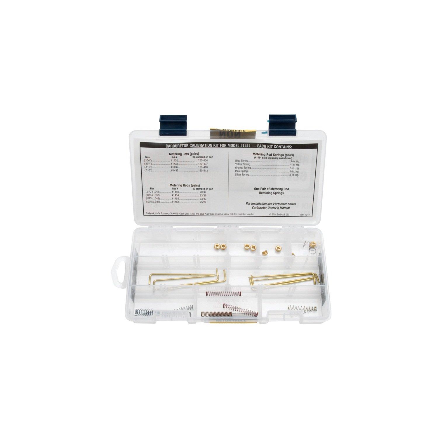 EDELBROCK 1489 Performance Series Carburetor Calibration Kit - High quality product image showing EDELBROCK 1489 Performance Series Carburetor Calibration Kit details and features