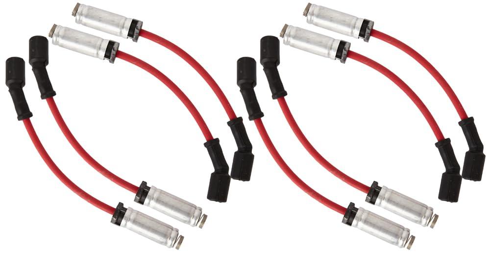 EDELBROCK 22716 Ultra Spark 50 Plug Wire Set w/Metal Sleeves 50 ohms of Resistance Per Foot High Performance Ultra Spark 50 Plug Wire Set, Black - The Twister Group Tools product